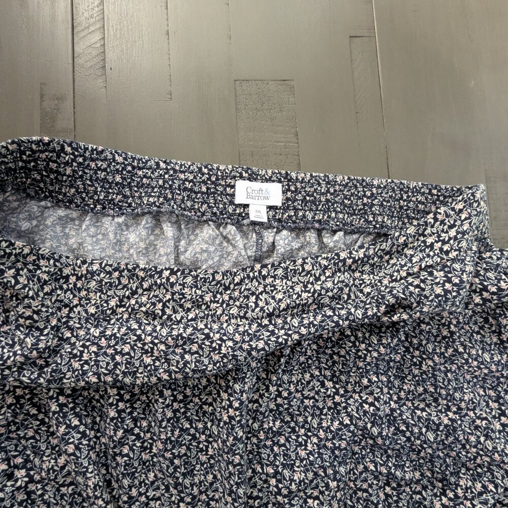 NWOT Croft & Barrow Elastic Waist Floral Midi Skirt